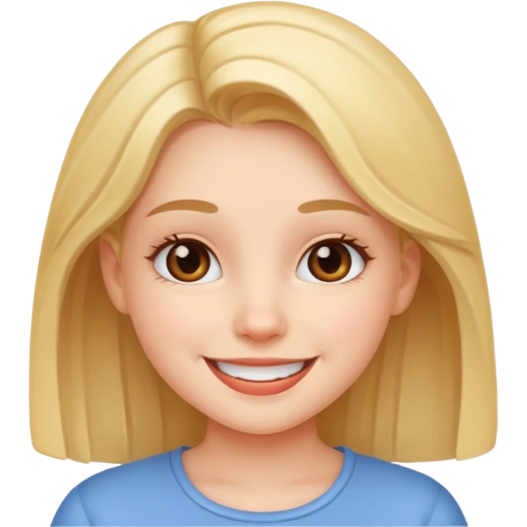 Cute girl emoji