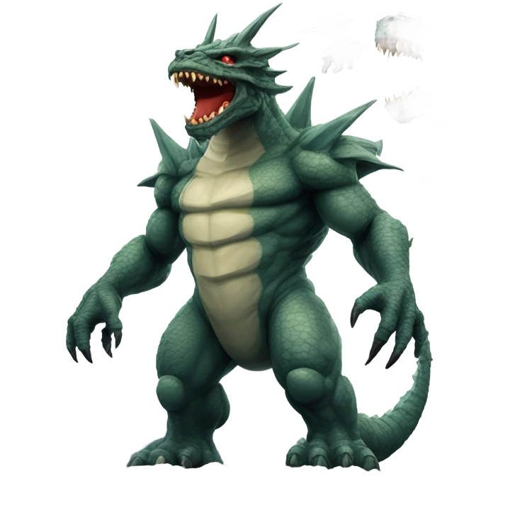 Kaiju facing other wa emoji