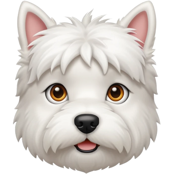 a Westie Dog emoji
