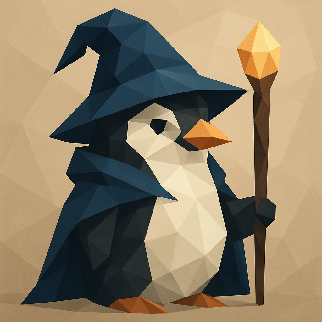 Penguin Wizard 34555132231232 emoji