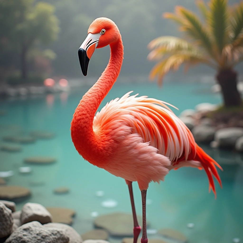 flamingo emoji
