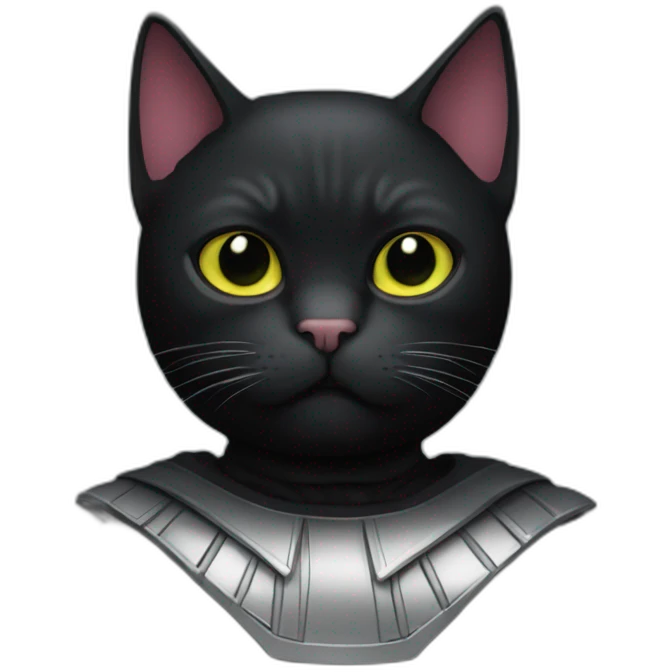Cat dark Vader emoji