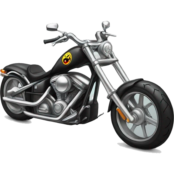 custom motorcycle chopper emoji