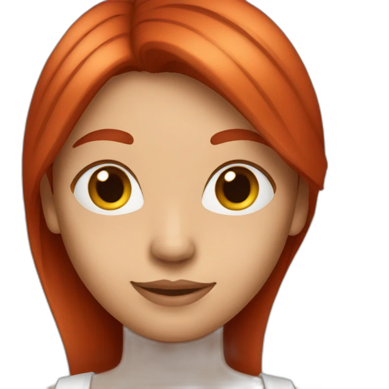 red-hair-dyed-straight emoji