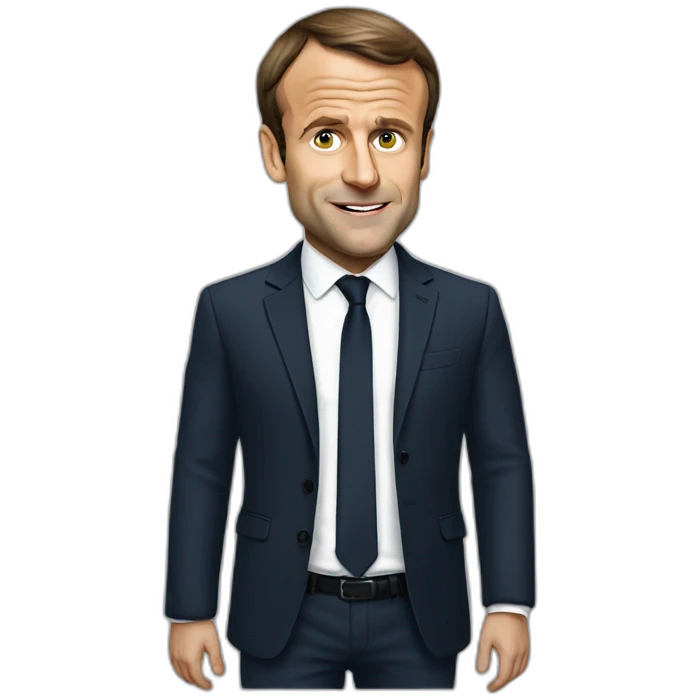 Emmanuel Macron emoji
