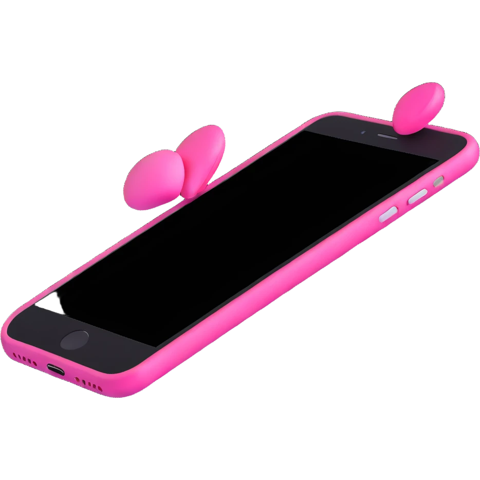 pink gothic iPhone emoji