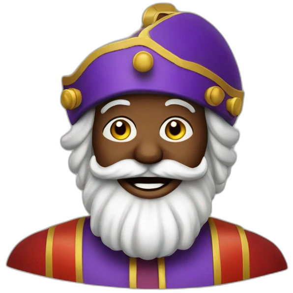 Sinterklaas piet emoji