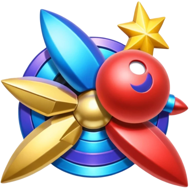 give me the logo of super smash bros ultimate emoji