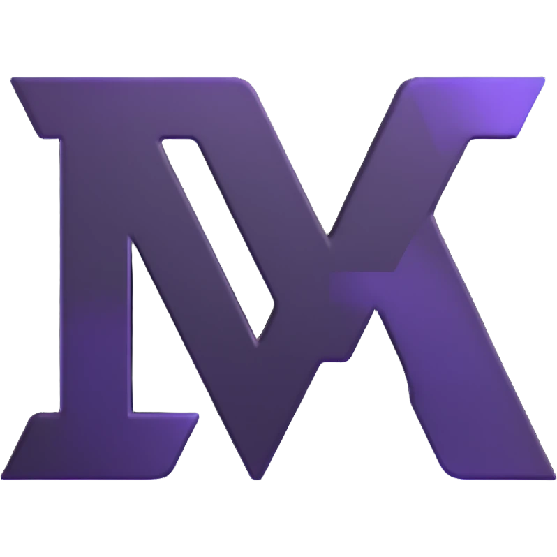 'Trackmania' word in futuristic font above 3D metallic 'T' and 'M' split vertically down the middle logo emoji