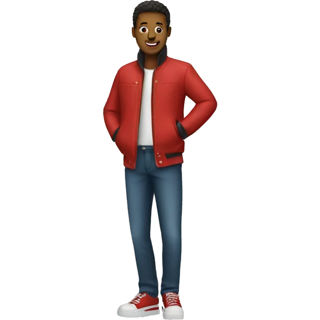red jacket emoji