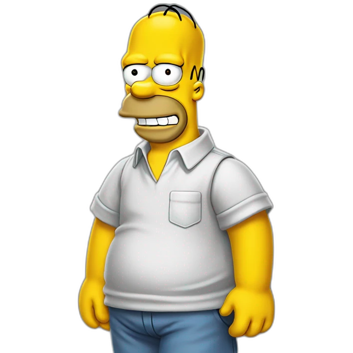 Homer simpson rigole emoji