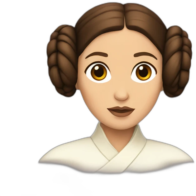 Princess leia emoji