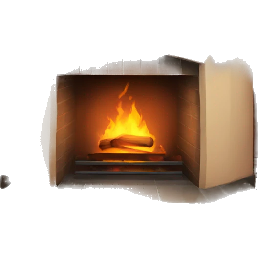 Cozy fireplace  emoji