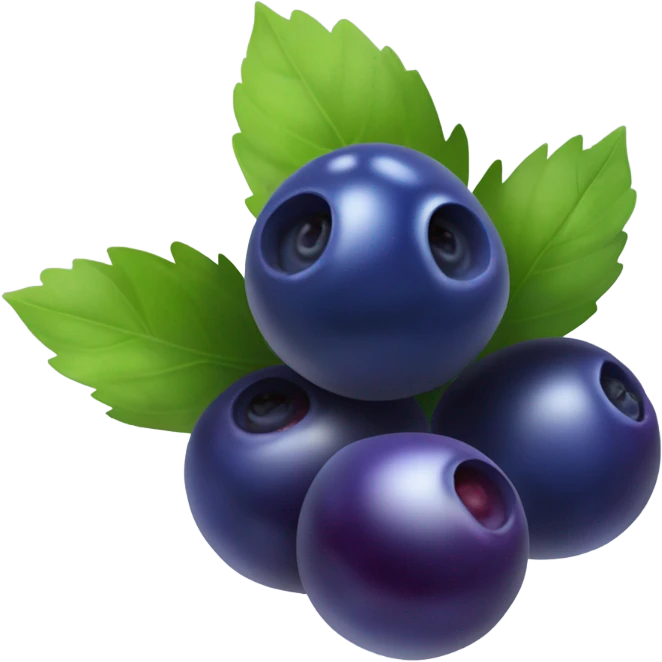 Huckleberry emoji