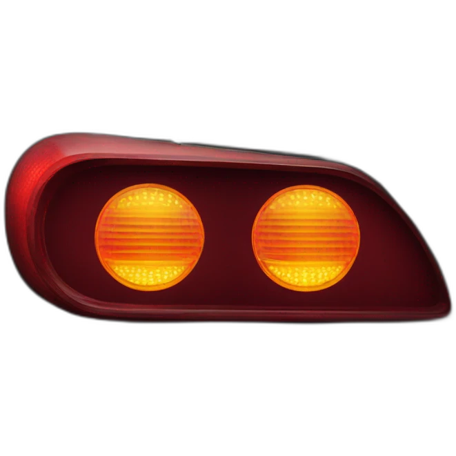 car Rear light emoji