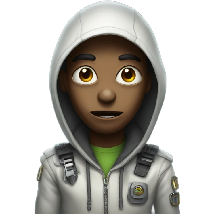 Locked in alien  emoji