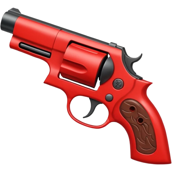 Un diablo con una pistola emoji