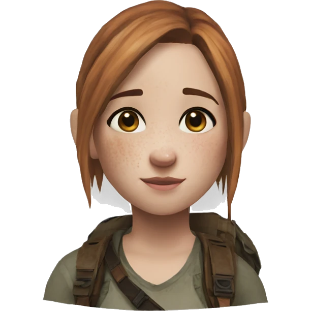 Ellie the last of us Little bit dezoom emoji
