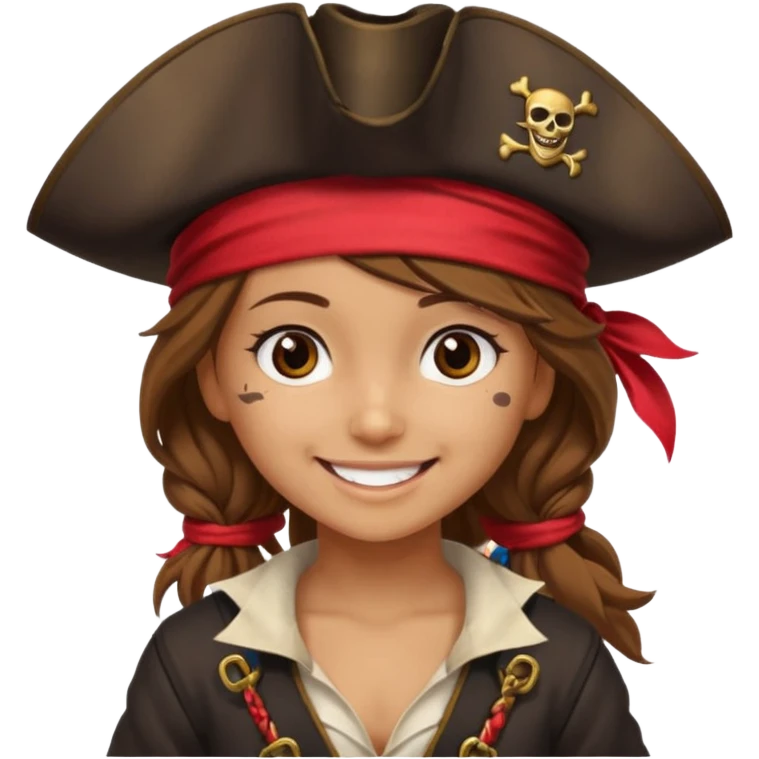 Girl pirate  emoji
