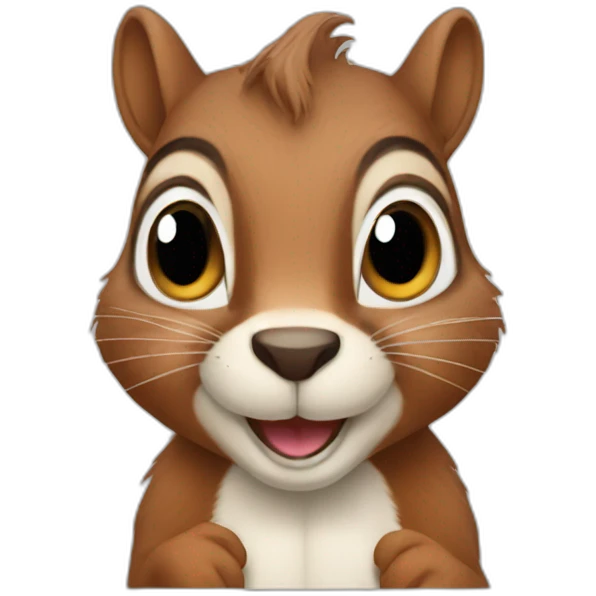 Squirrel emoji