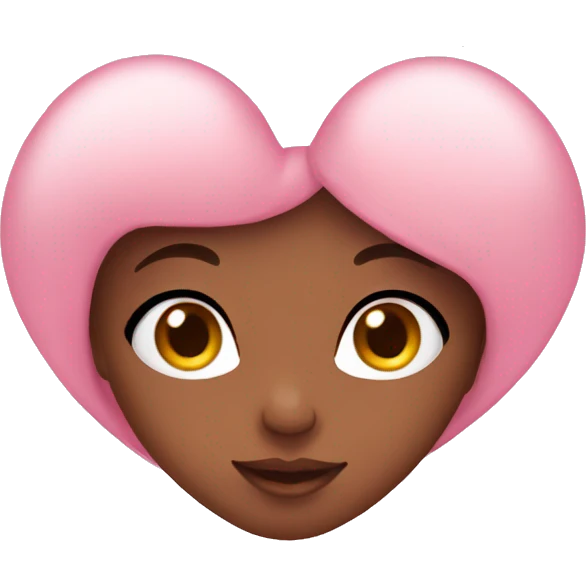 Babypink heart emoji