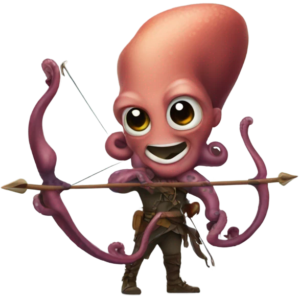 octopus archer emoji