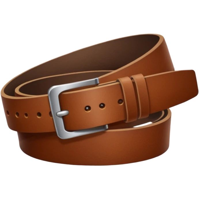 Hand hold belt at 45 degree angle emoji