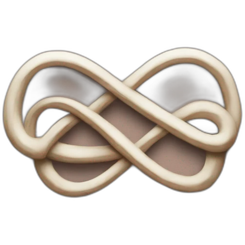 infinity, heart and two letters A emoji