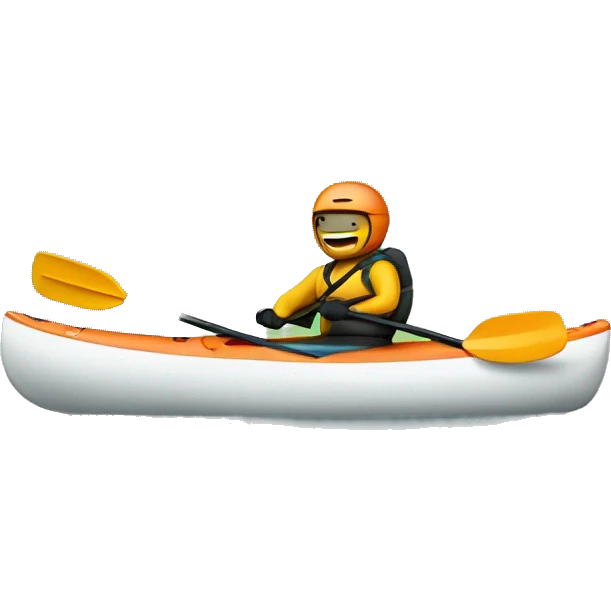 Claramorgane and kayak emoji