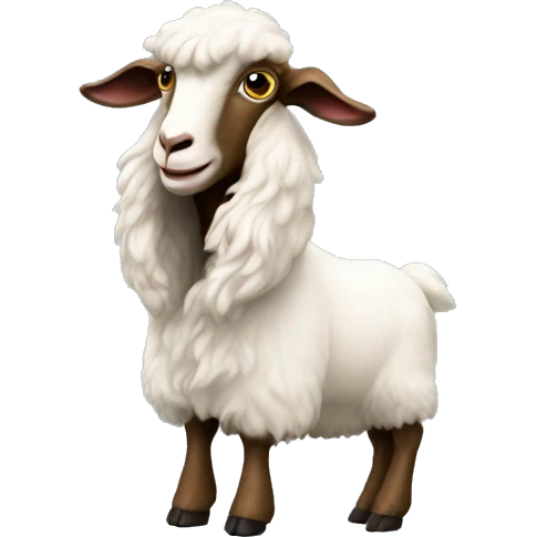 Goat puffy coat driving 2024 hummerEV emoji