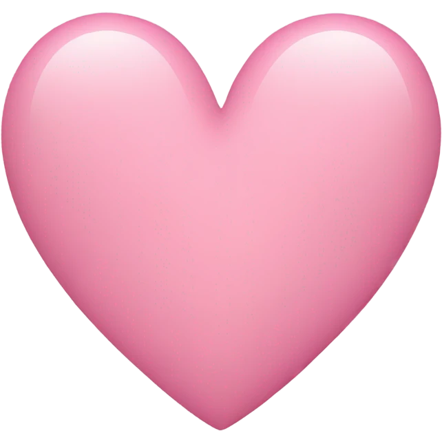 corazón rosa pastel emoji