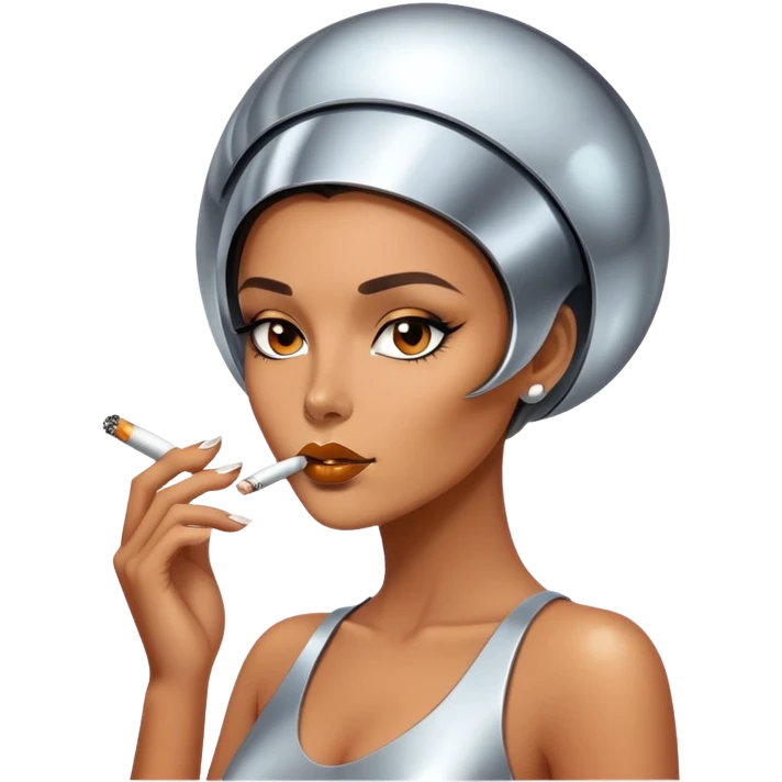 sorayama smoking emoji