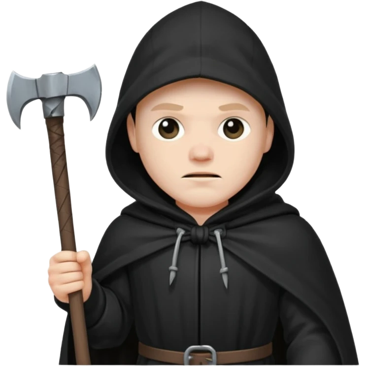 black executioner emoji