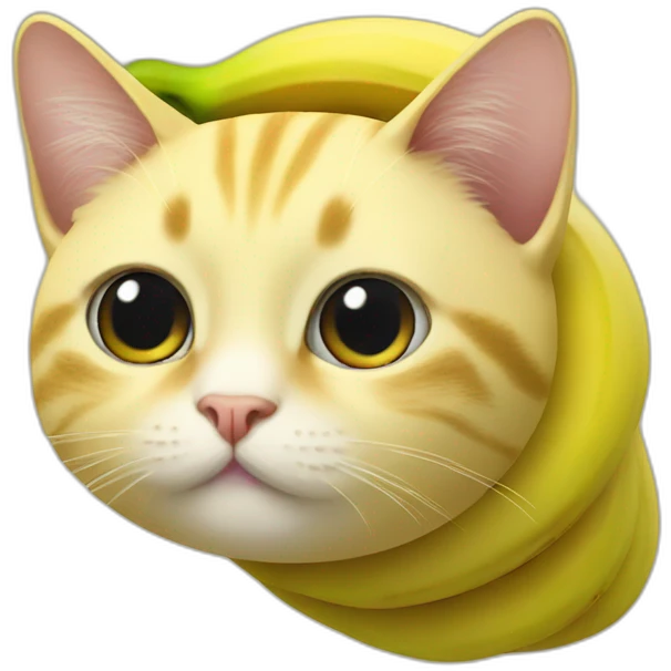 Banana cat meme emoji