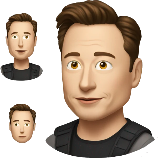 Elon Musk emoji