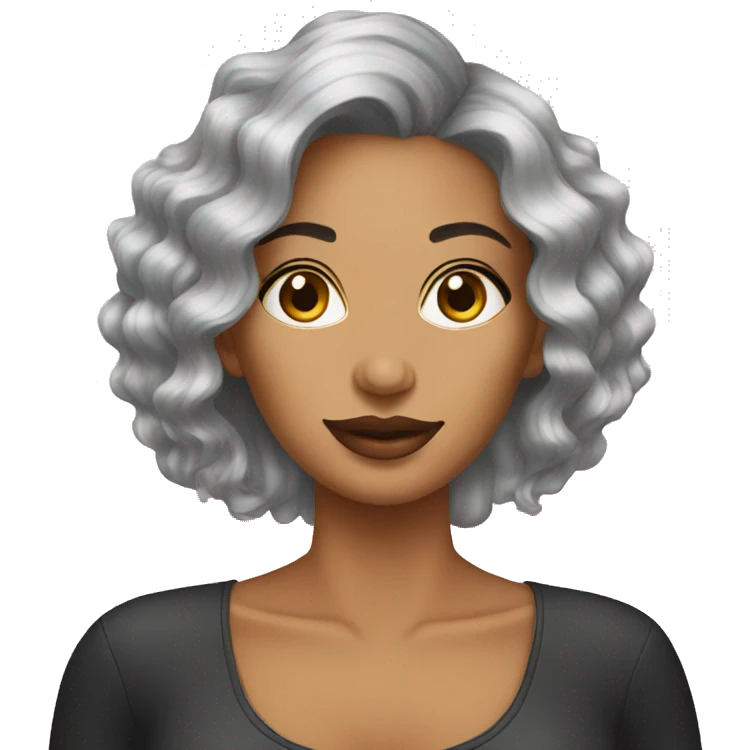 Woman in the beauty salon emoji