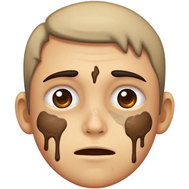 dirty person emoji