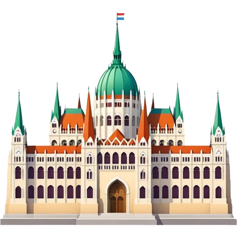 Budapest parliament emoji emoji