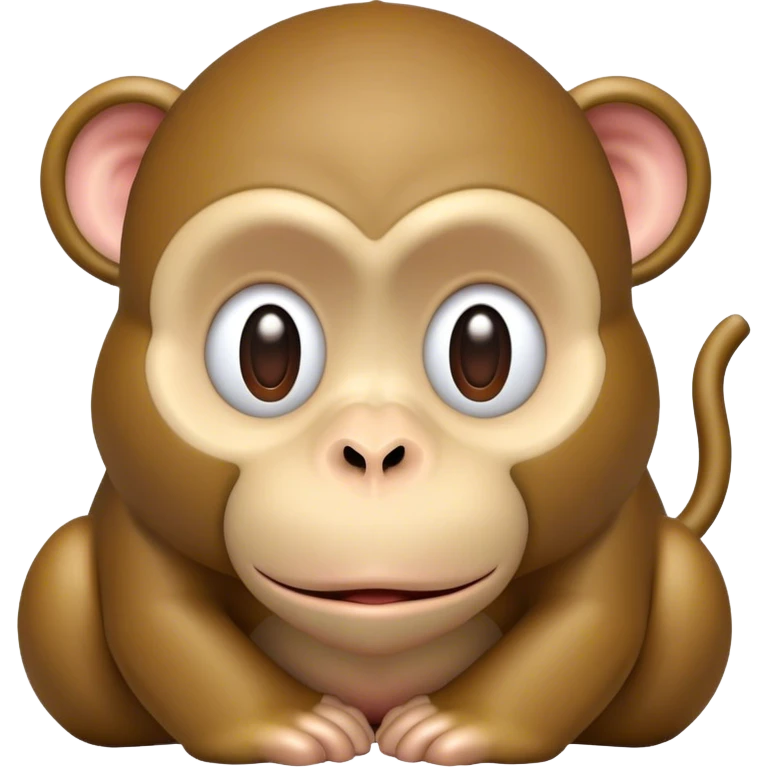 Monkey with butt cheeks  emoji
