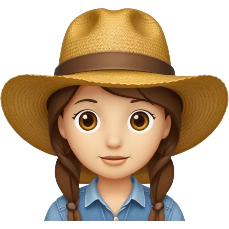Country hat emoji