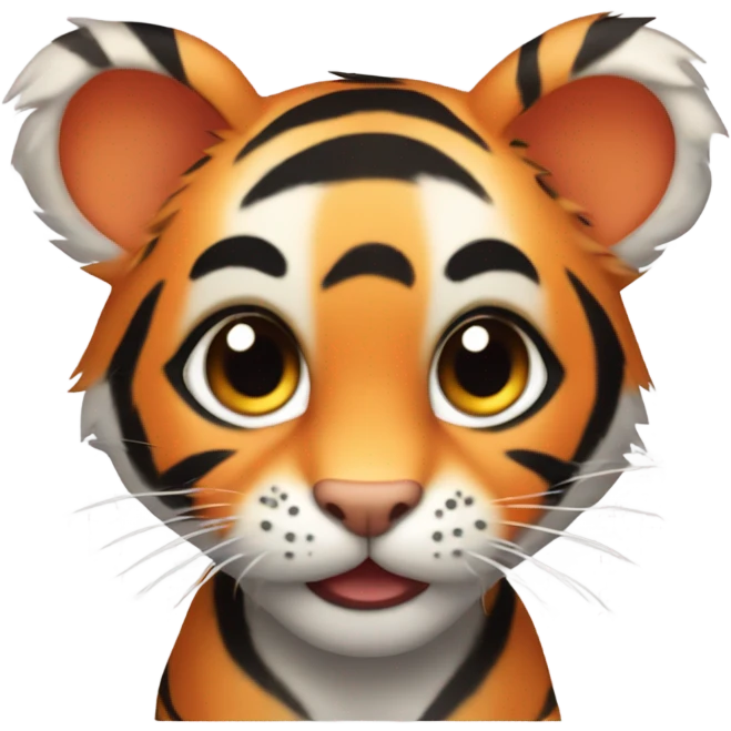 Baby tiger cub  emoji