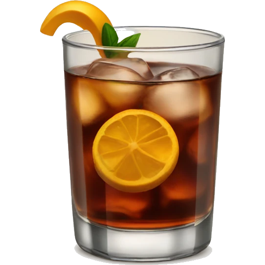old fashioned drink emoji