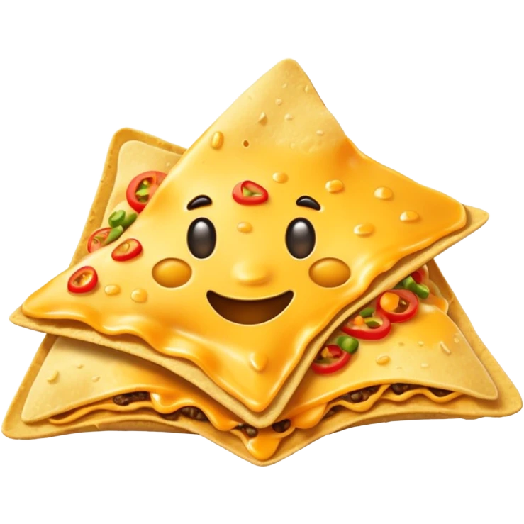 nachos with cheese emoji