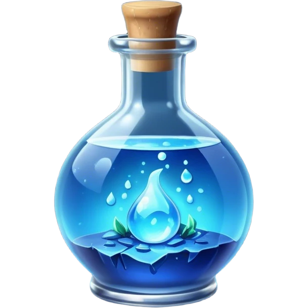 Blue Moonlight potion emoji
