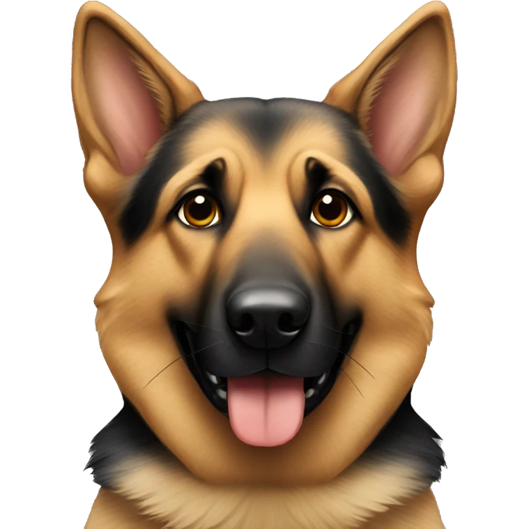 German shepherd emoji