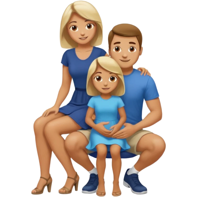 Woman squatting on man’s lap emoji