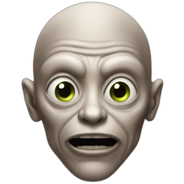 Alien ugly emoji