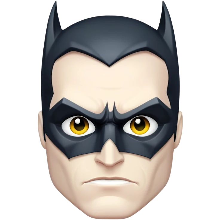 The Batman with weed emoji