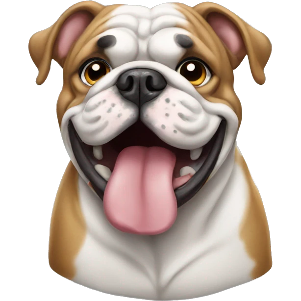 English bulldog emoji