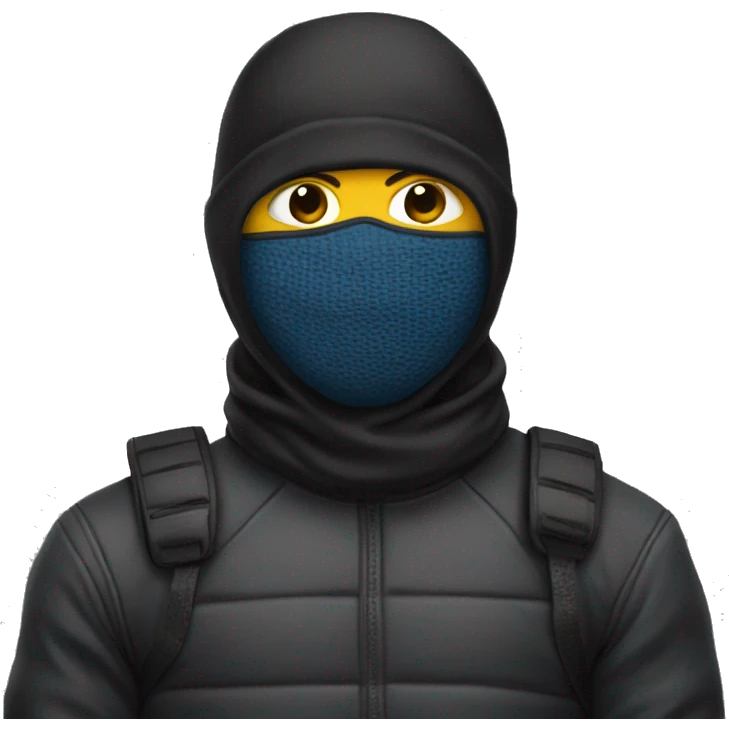yn in ski mask  emoji